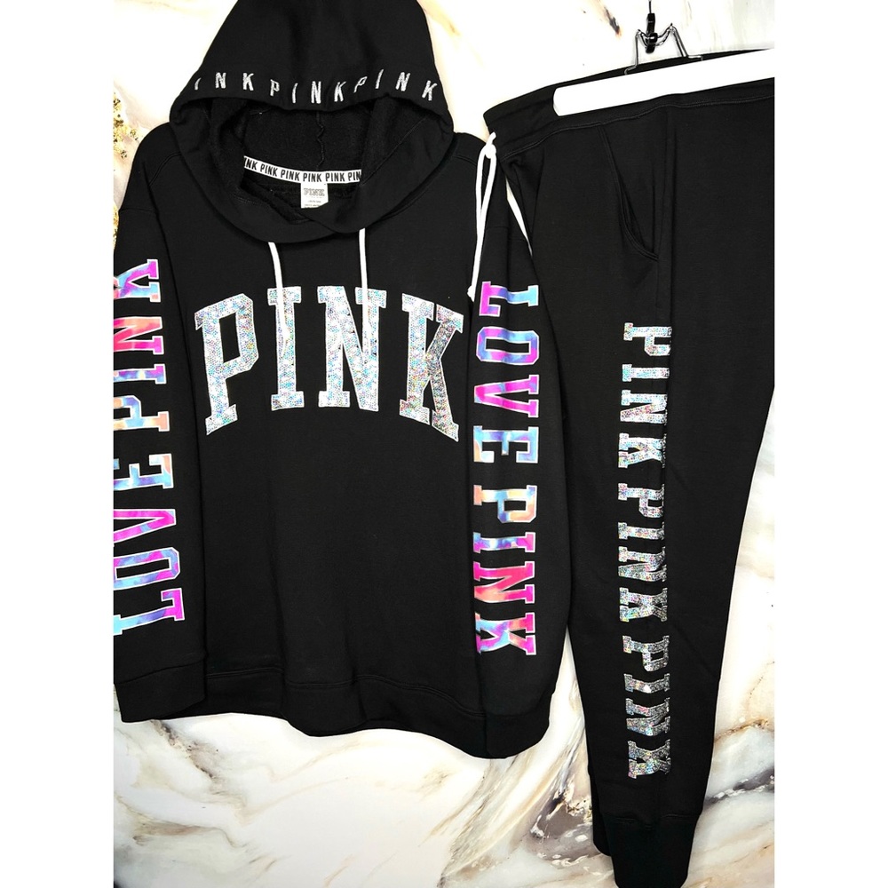 HTF LARGE Watercolor 3 Piece Bling Set